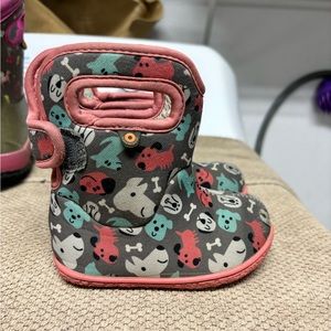 Bogs Girls Insulated Handle Boots toddler 5